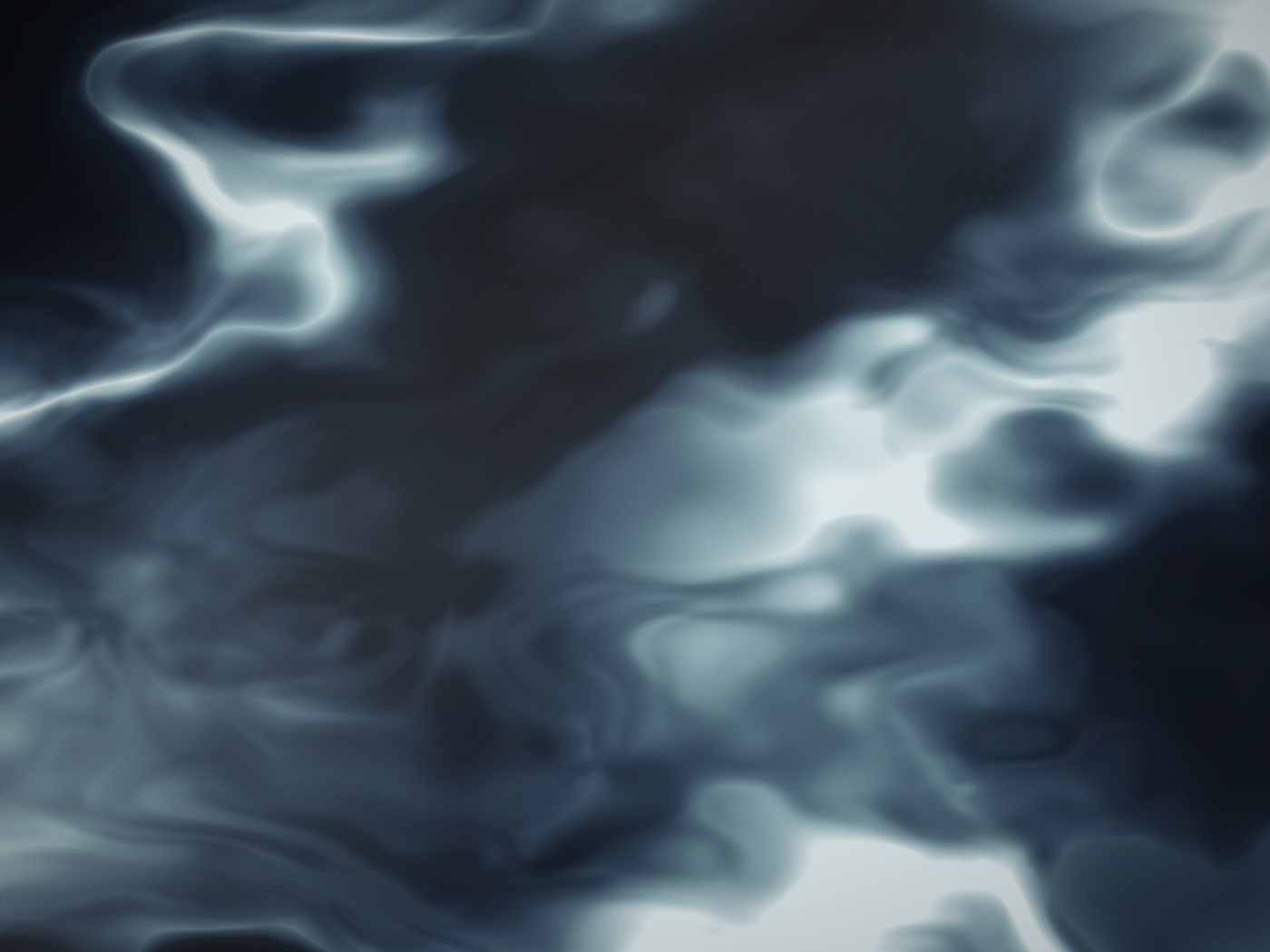 River Delta epoxy design, branching blue streams with silver sediment